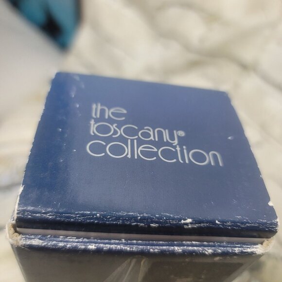 6.25" The Tuscany Crystal Clear Art Glass Christmas Tree VTG Solid Twisted - Picture 6 of 7